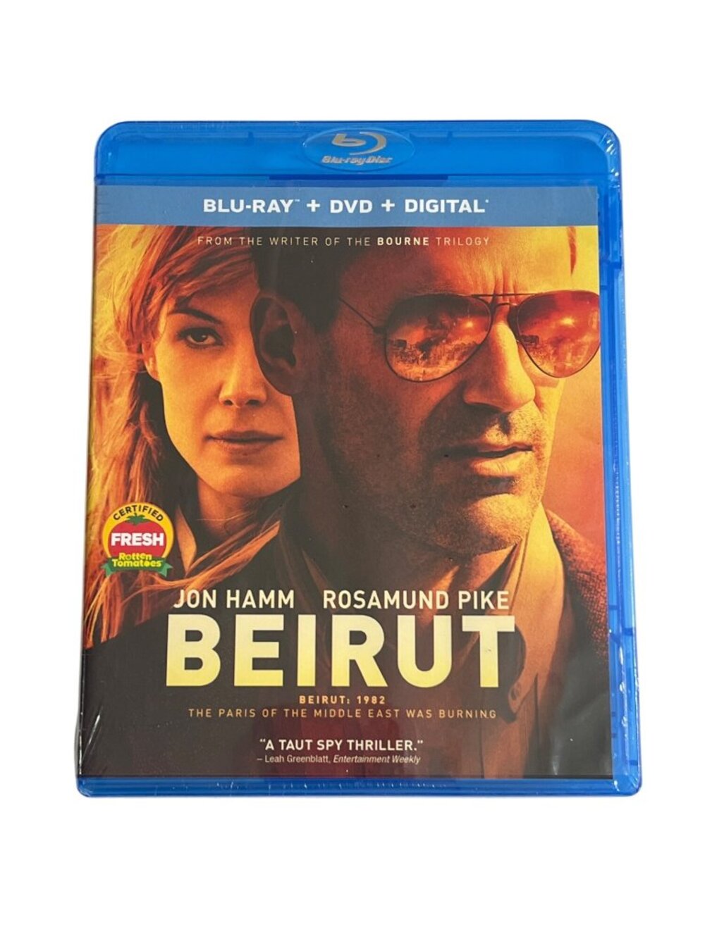 Beirut Blu-ray DVD Jon Hamm Rosamund Pike Thriller New